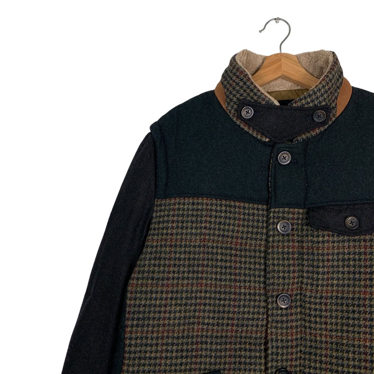 Japanese Brand L2 Style Guide Wool Zipper Button Hybrid Jacket XXL #0023-C2 Size US XXL / EU 58 / 5 - 7 Thumbnail
