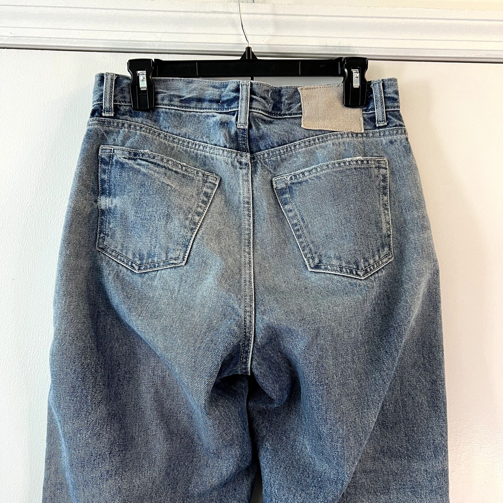 AYA MUSE Aya Muse Baggy Jeans size Small Blue Cotton Size 26" / US 2 / IT 38 - 5 Thumbnail