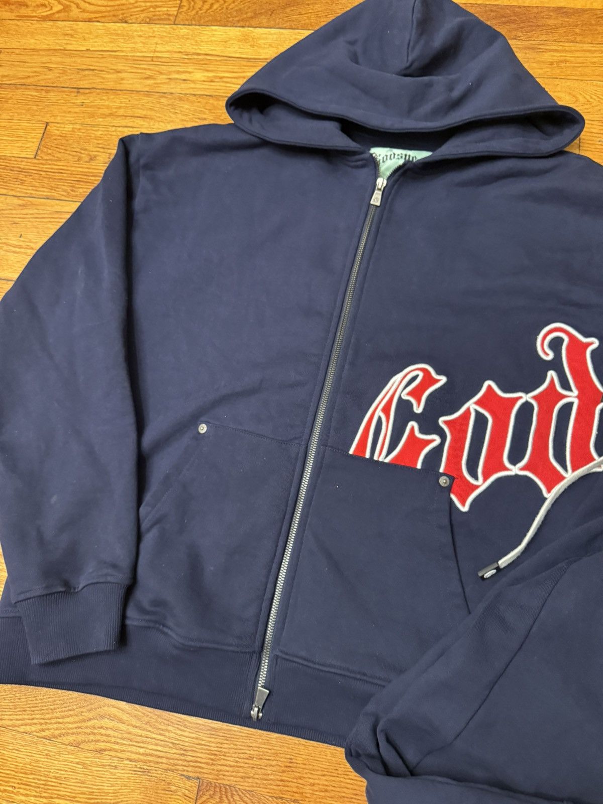 Godspeed GodSpeed Navy Blue Red Track Suit Size Medium Size US M / EU 48-50 / 2 - 6 Thumbnail