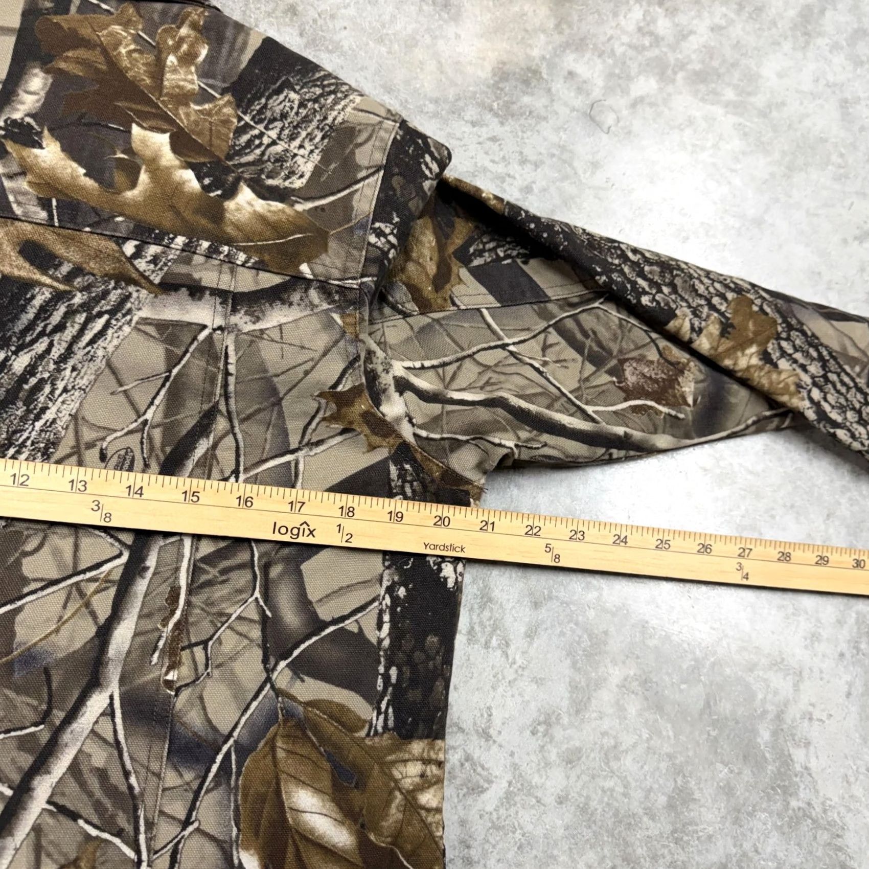 Vintage DRI DUCK Jacket Womens M Brown Camouflage Canvas Collared Outdoor Hunting Shirt Adults Womens Size M / US 6-8 / IT 42-44 - 4 Thumbnail