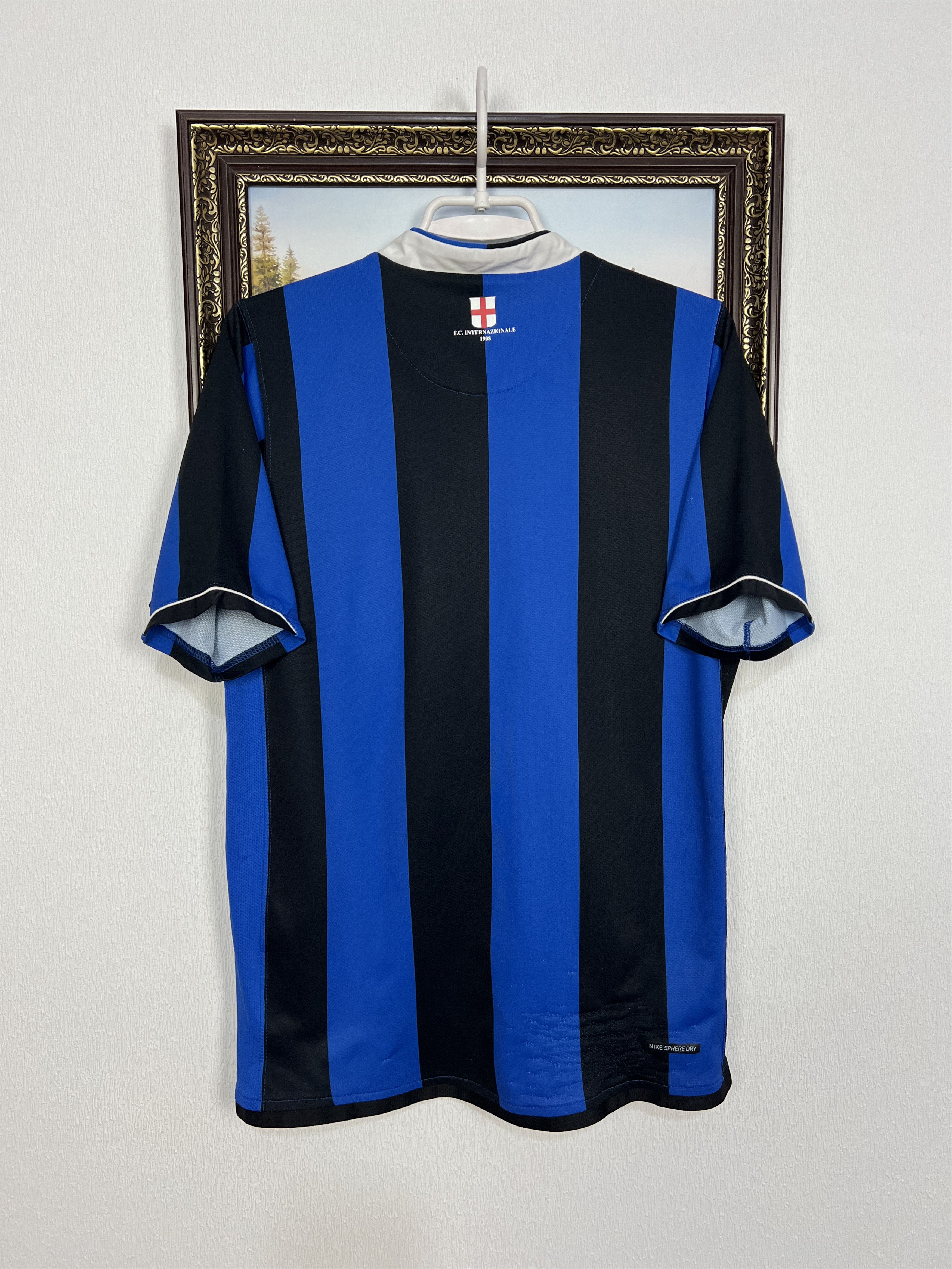 Nike Inter Milan football shirt 2006 Soccer Jersey Maglia Trikot Size US S / EU 44-46 / 1 - 7 Thumbnail