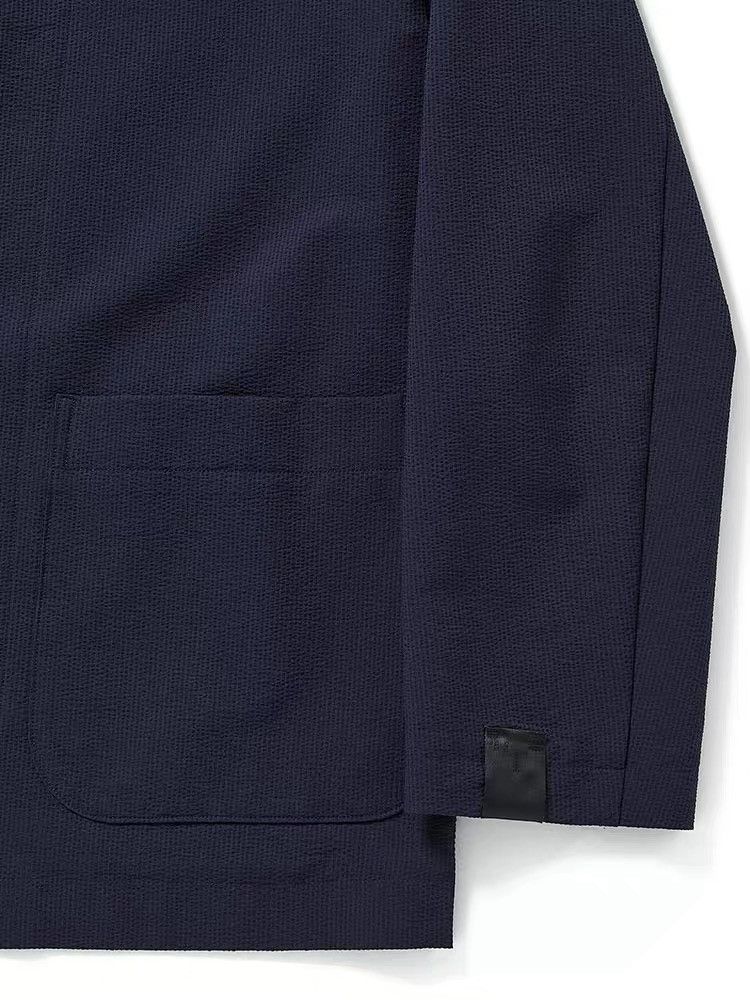 N.Hoolywood N.Hoolywood Seersucker Single Breasted Blazer Jacket Size US M / EU 48-50 / 2 - 4 Thumbnail
