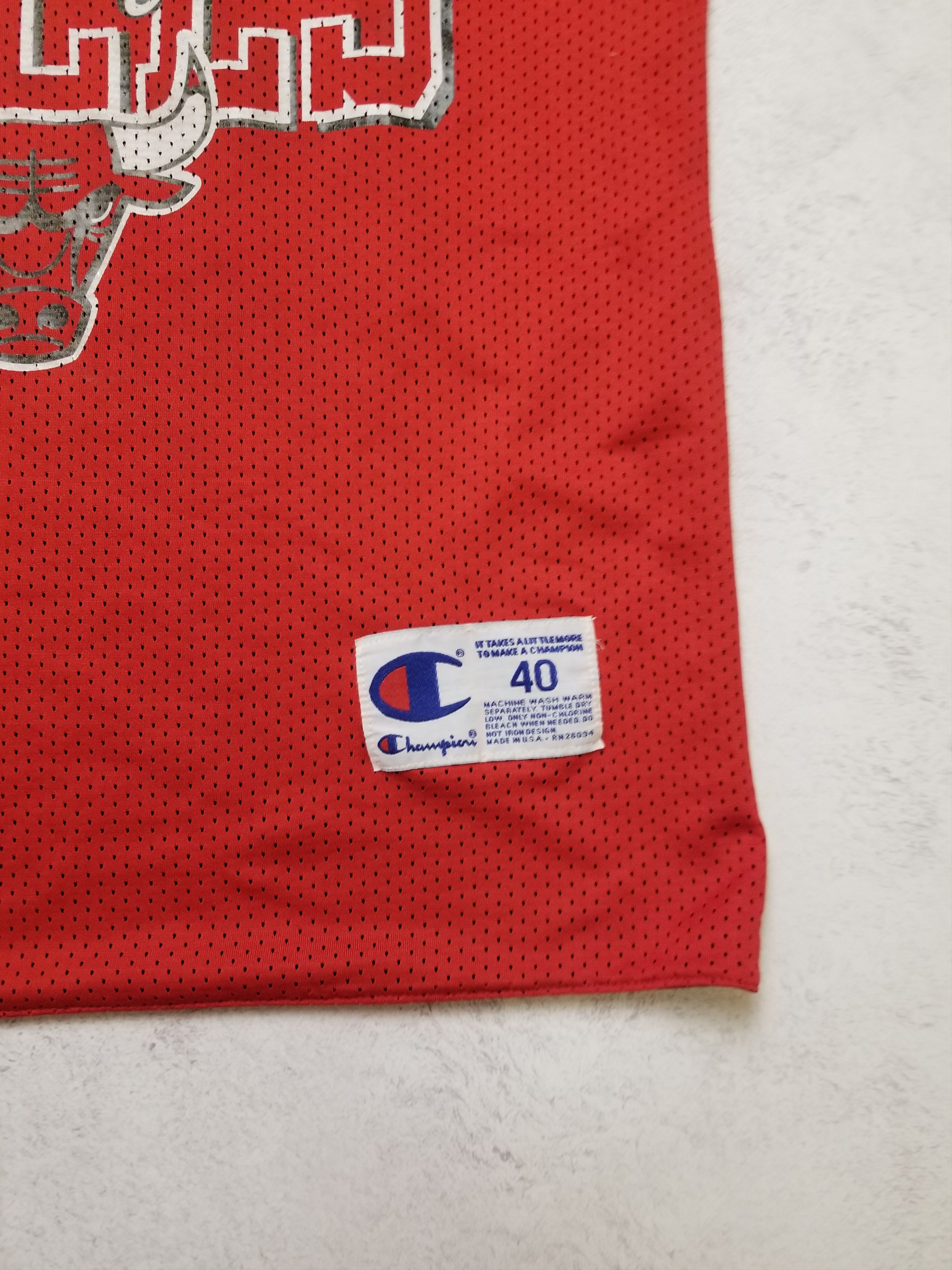 Champion VTG Reversible Chicago Bulls NBA Basketball Jersey Size US XXS / EU 40 - 9 Thumbnail