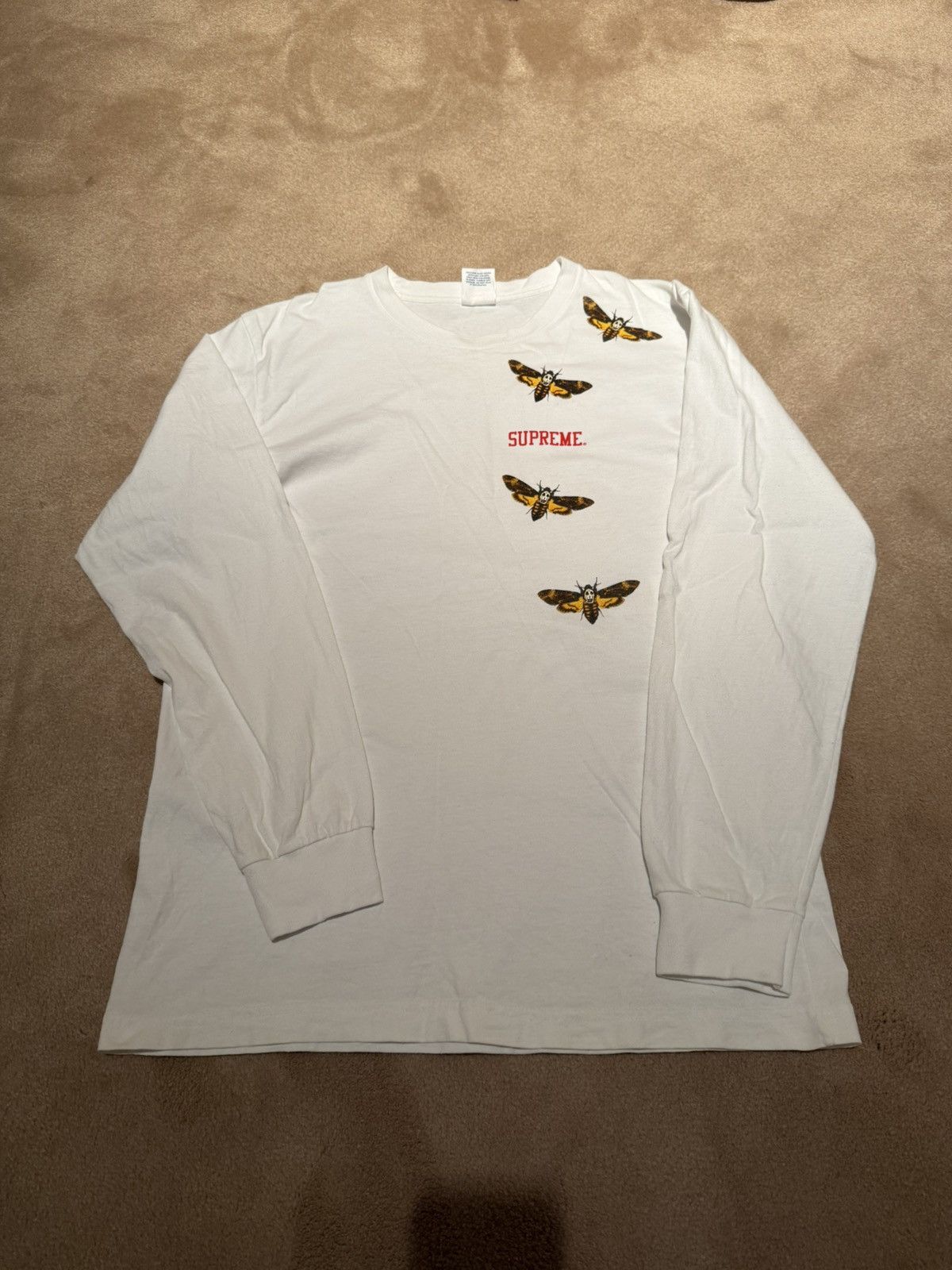 Supreme Supreme Moth Long Sleeve S/S 15 Size US M / EU 48-50 / 2 - 1 Thumbnail