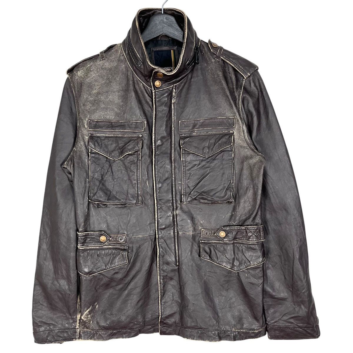 Avirex Avirex Varsity Leather Jacket Size M / US 6-8 / IT 42-44 - 1 Thumbnail