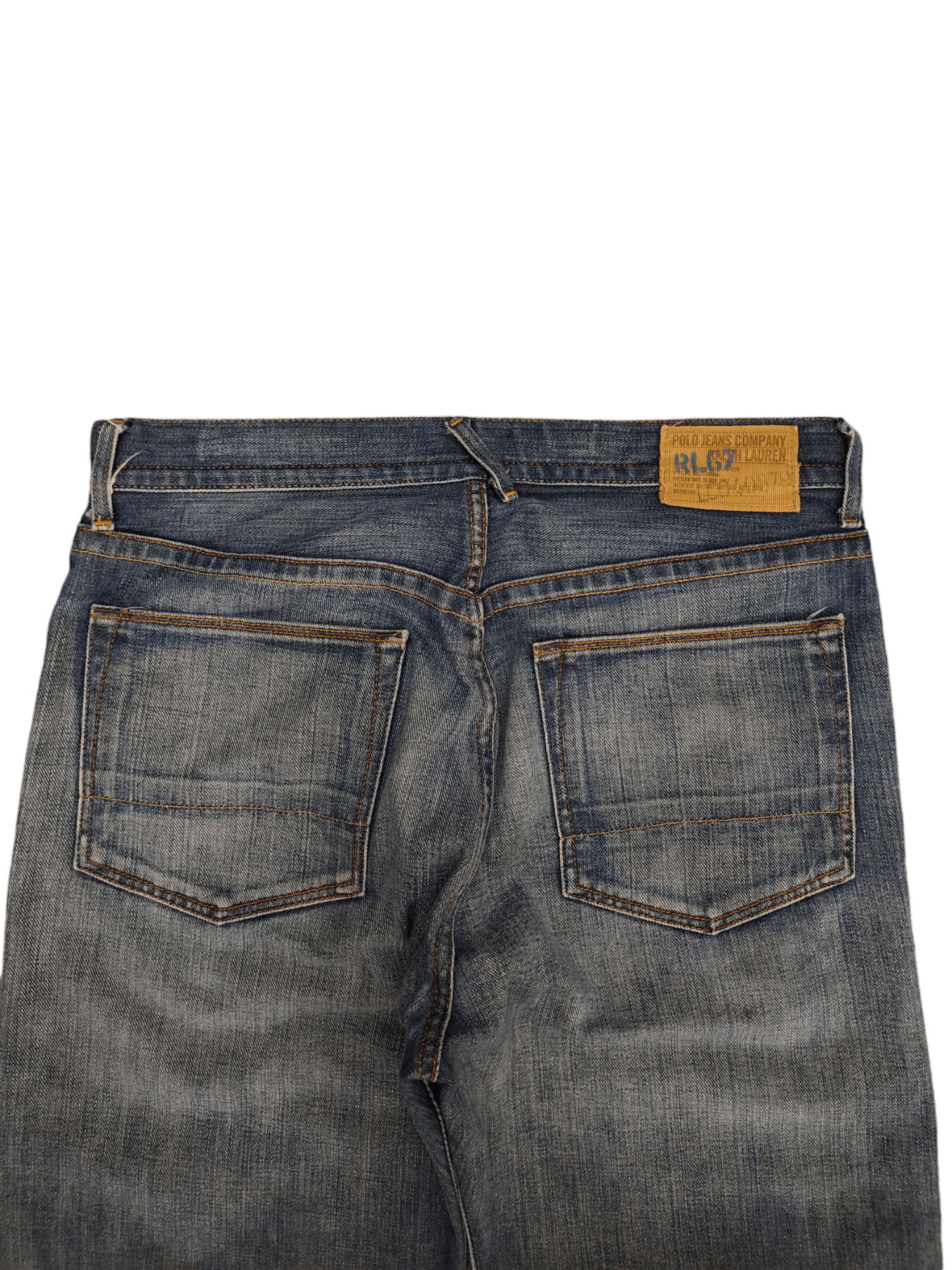 Polo Ralph Lauren Vintage Y2k Polo Ralph Lauren RL67 Five Pocket Denim Jeans Size US 33 - 12 Thumbnail