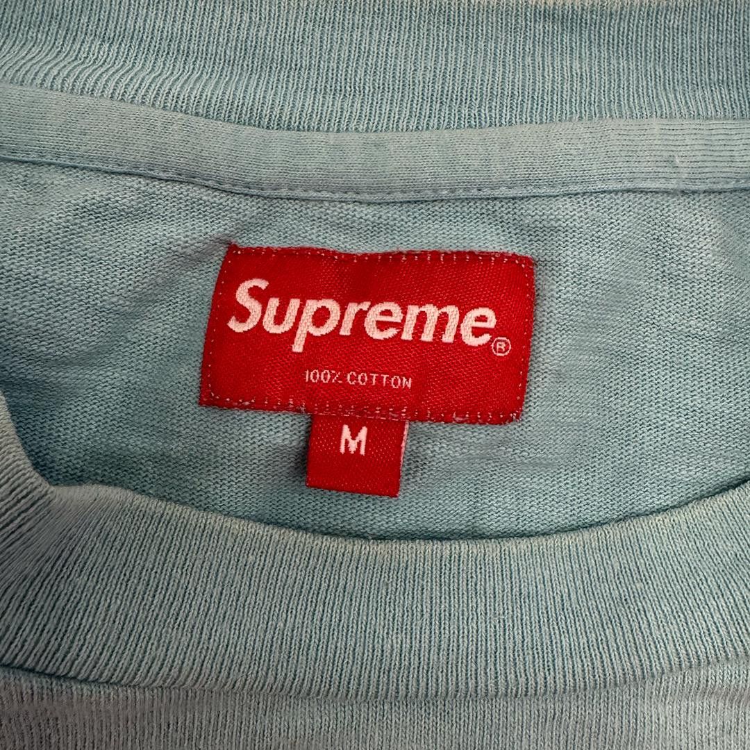 Supreme Supreme Blue Pocket Tee (M) Size US M / EU 48-50 / 2 - 2 Thumbnail