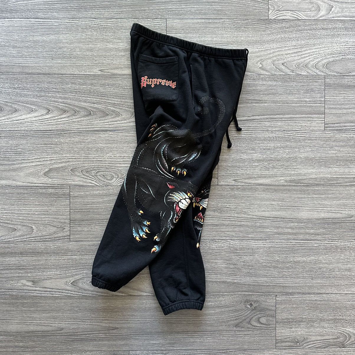 Supreme Supreme SS21 Panther Sweat Pants Size US 30 / EU 46 - 10 Thumbnail