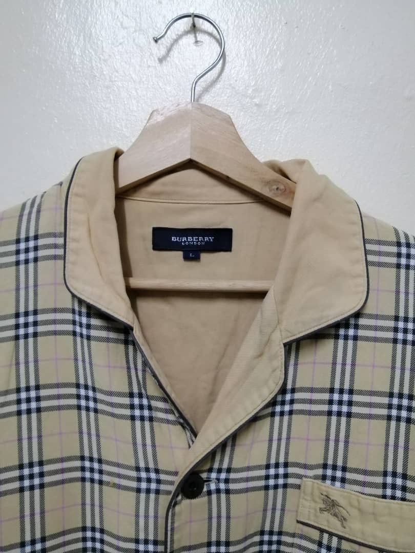 Burberry × Designer Burberrys Rainbow Stripe Shirt Button up Archive Nova Check Size US L / EU 52-54 / 3 - 4 Thumbnail