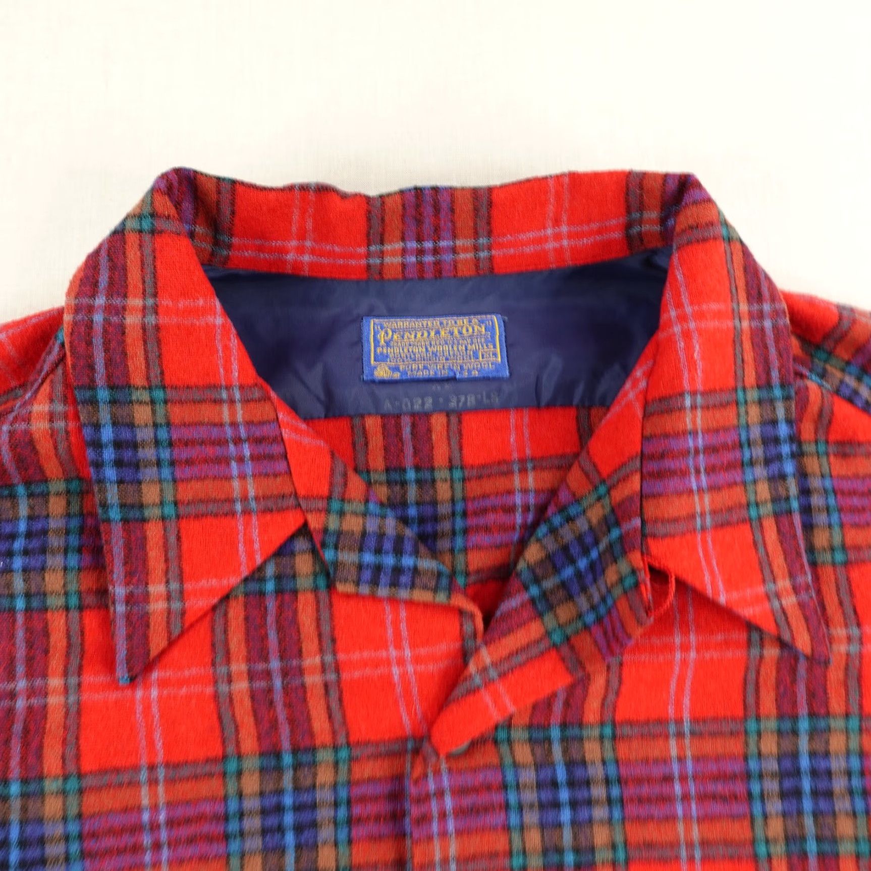 Pendleton Vintage Pendleton Board Shirt Mens X Red Tartan Plaid Wool Flannel Button Up 70s Size US XL / EU 56 / 4 - 2 Thumbnail
