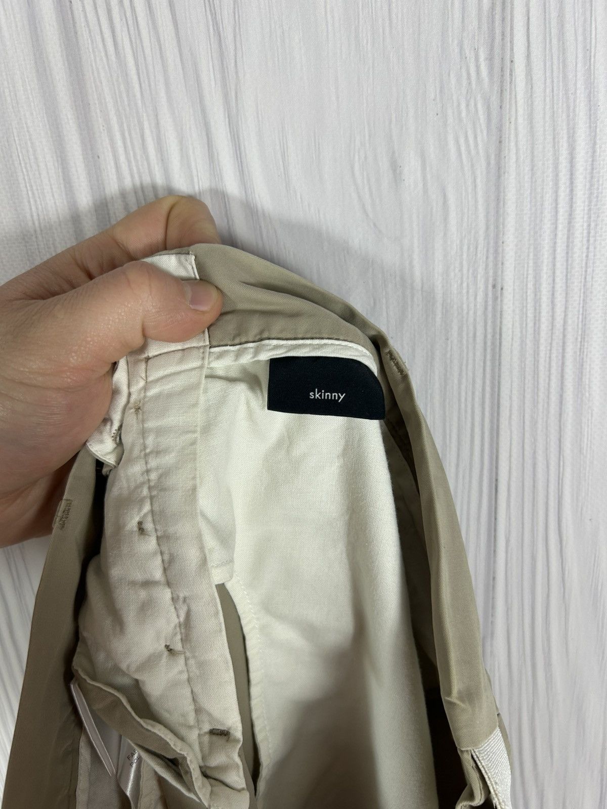 Gucci Gucci Beige Skinny Chino Pants Trousers Italy Size 52 Size US 36 / EU 52 - 14 Thumbnail
