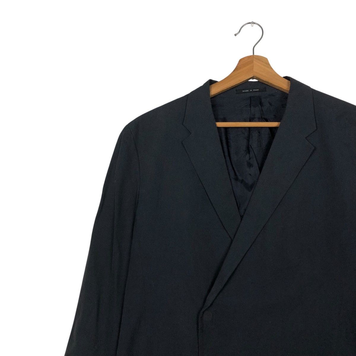 Emporio Armani 📌Rich Black Vintage Emporio Armani Made in Italy Coats Size US M / EU 48-50 / 2 - 8 Thumbnail