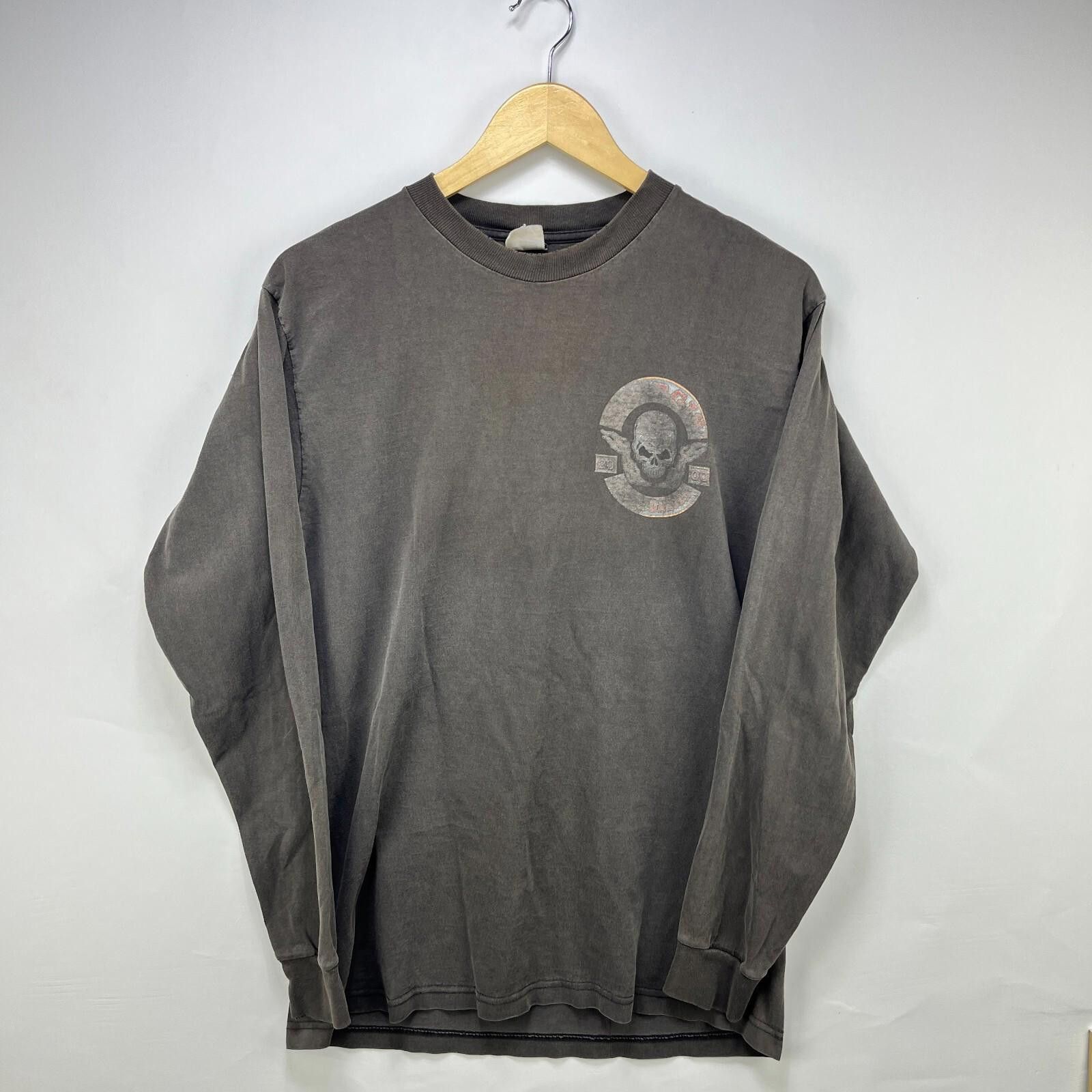 Other Vintage 2000 Sturgis Skull Sun Faded Biker Shirt Medium Size US M / EU 48-50 / 2 - 3 Thumbnail