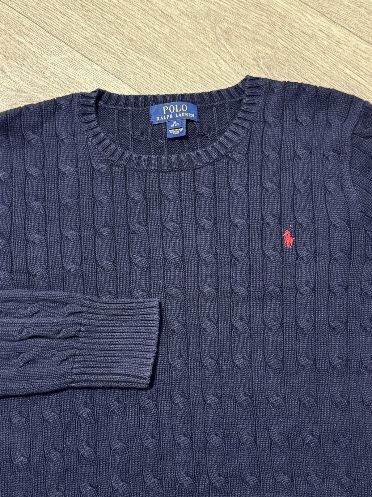 Polo Ralph Lauren 🔷Vintage Women’s Polo Ralph Lauren Knitted Sweater🔷 Size XL / US 12-14 / IT 48-50 - 3 Thumbnail