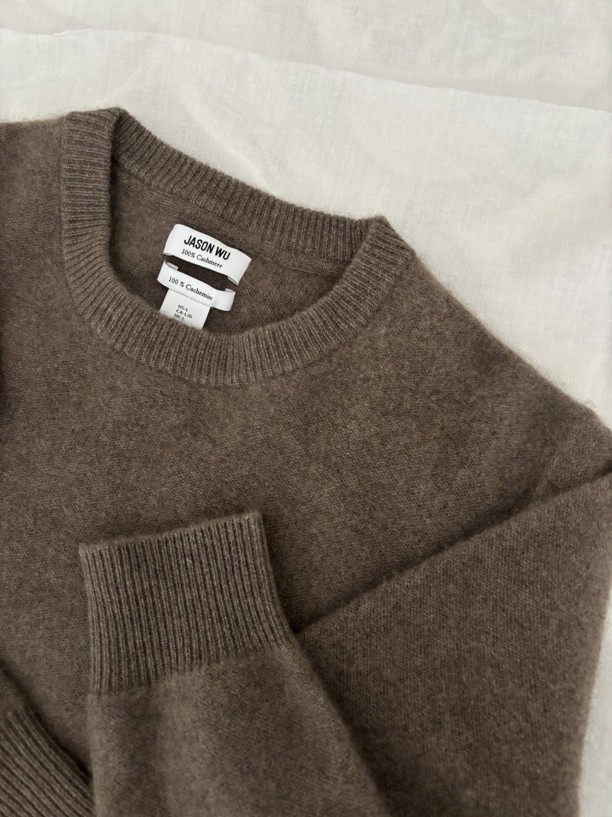 Other NWT Jason Wu 100% Cashmere 2-Ply Crewneck Men L Size US L / EU 52-54 / 3 - 2 Thumbnail