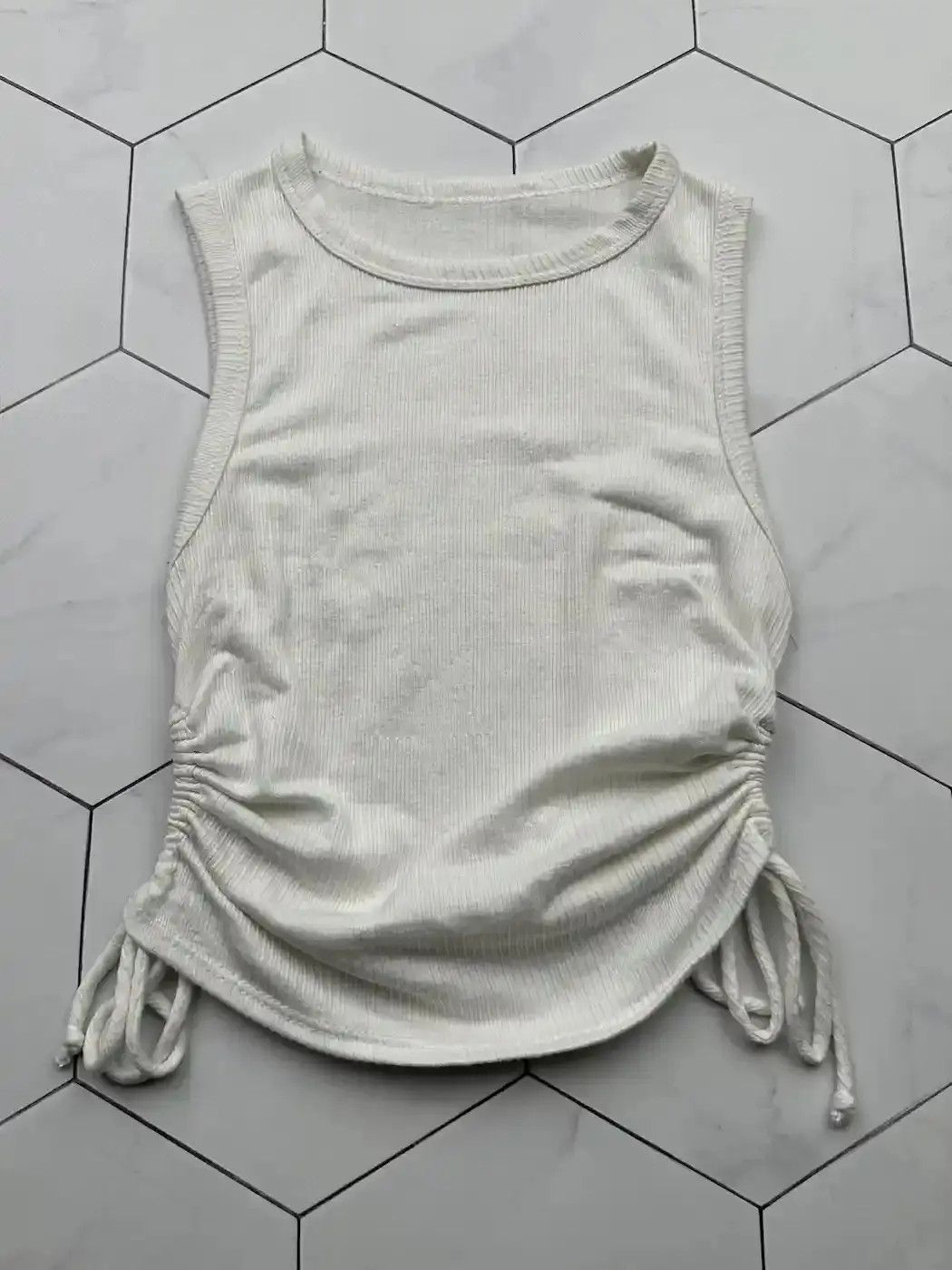 Vintage Vintage Bondage Tank Top (B442)E2 Size XS / US 0-2 / IT 36-38 - 1 Thumbnail