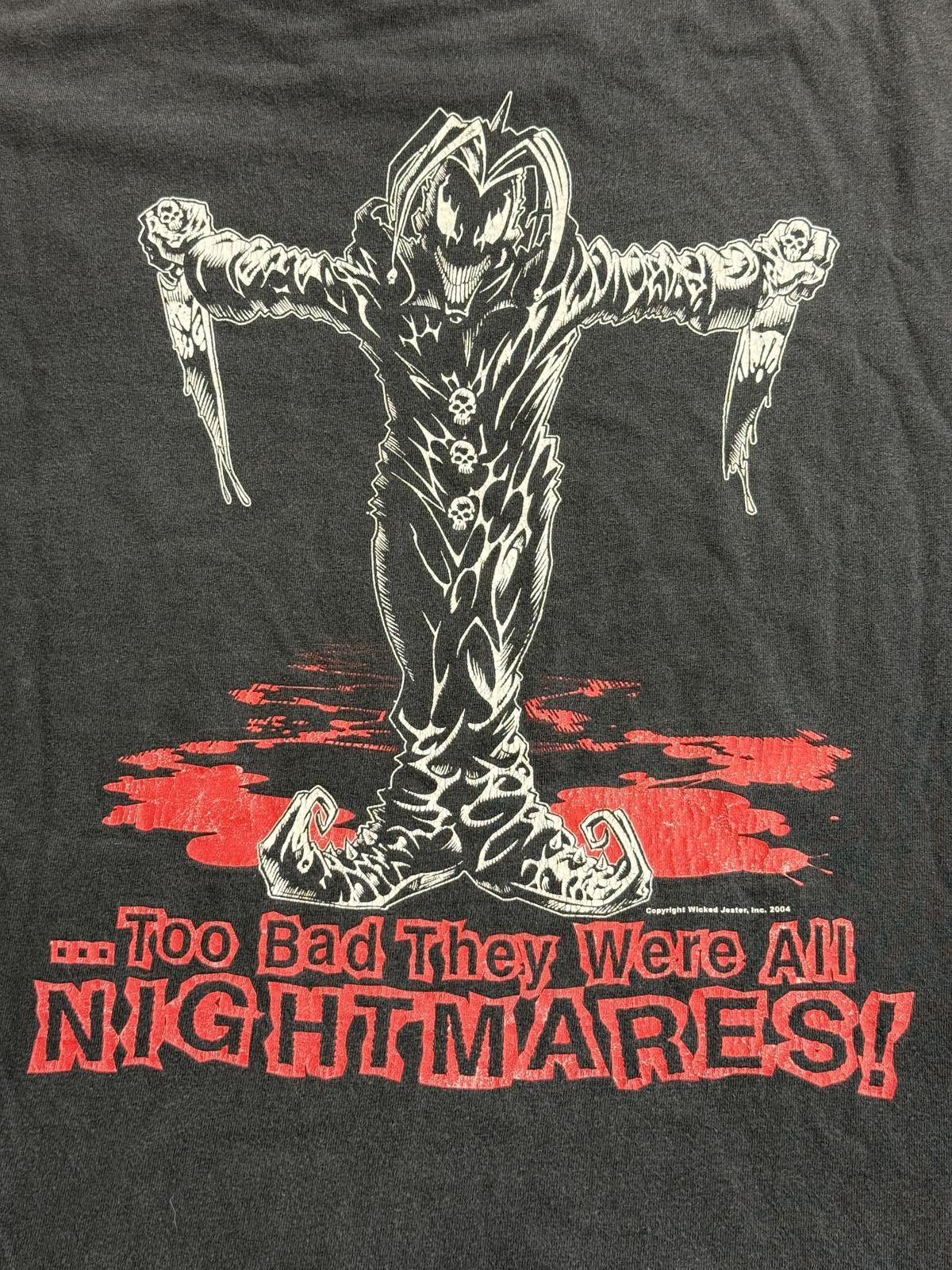 Other Faded Wicked Jester Tshirt They Said To Follow My Dreams 3XL Size US XXL / EU 58 / 5 - 5 Thumbnail