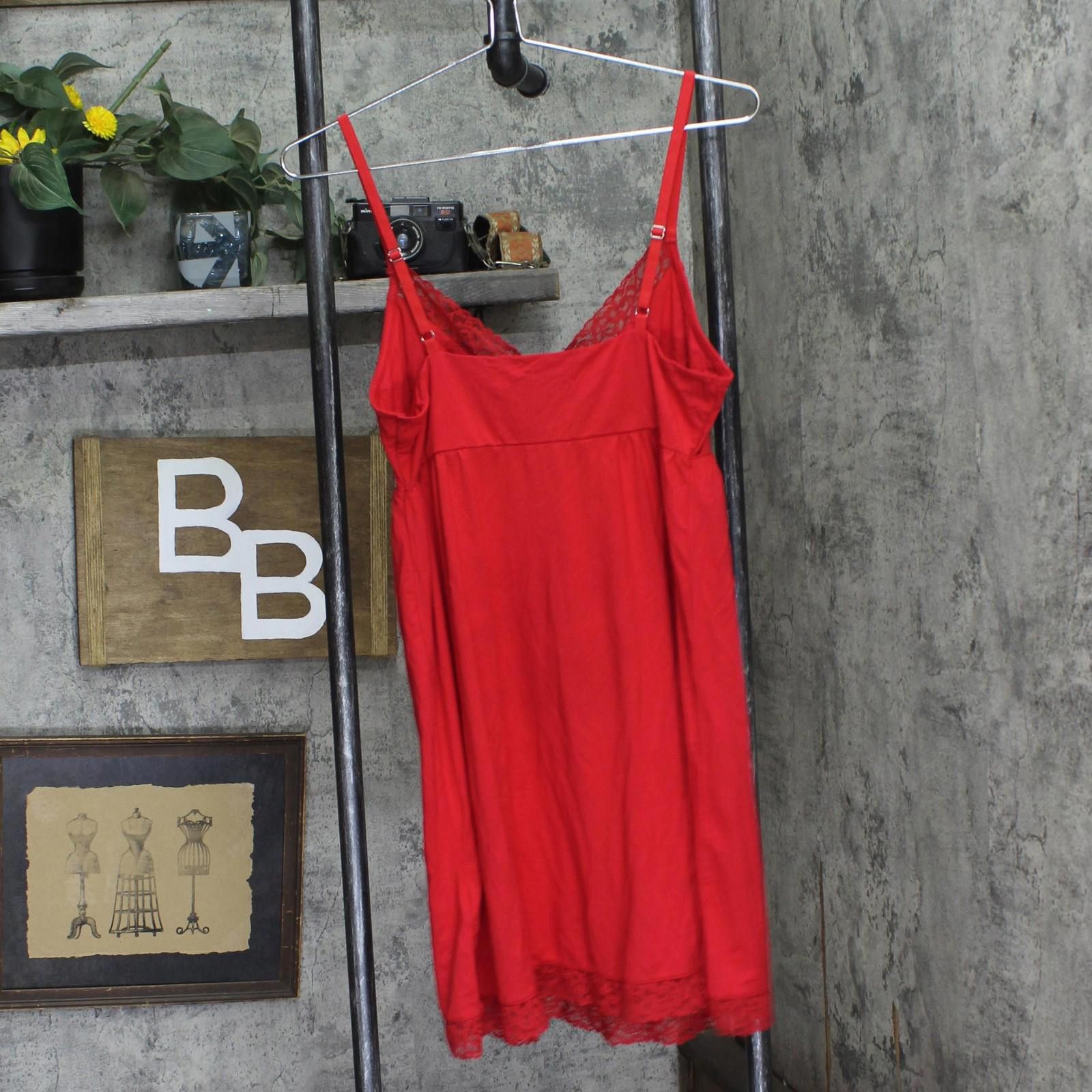 Other New State Of Day Chemise Nightgown 100196977ms Tango Red S Size ONE SIZE - 2 Thumbnail