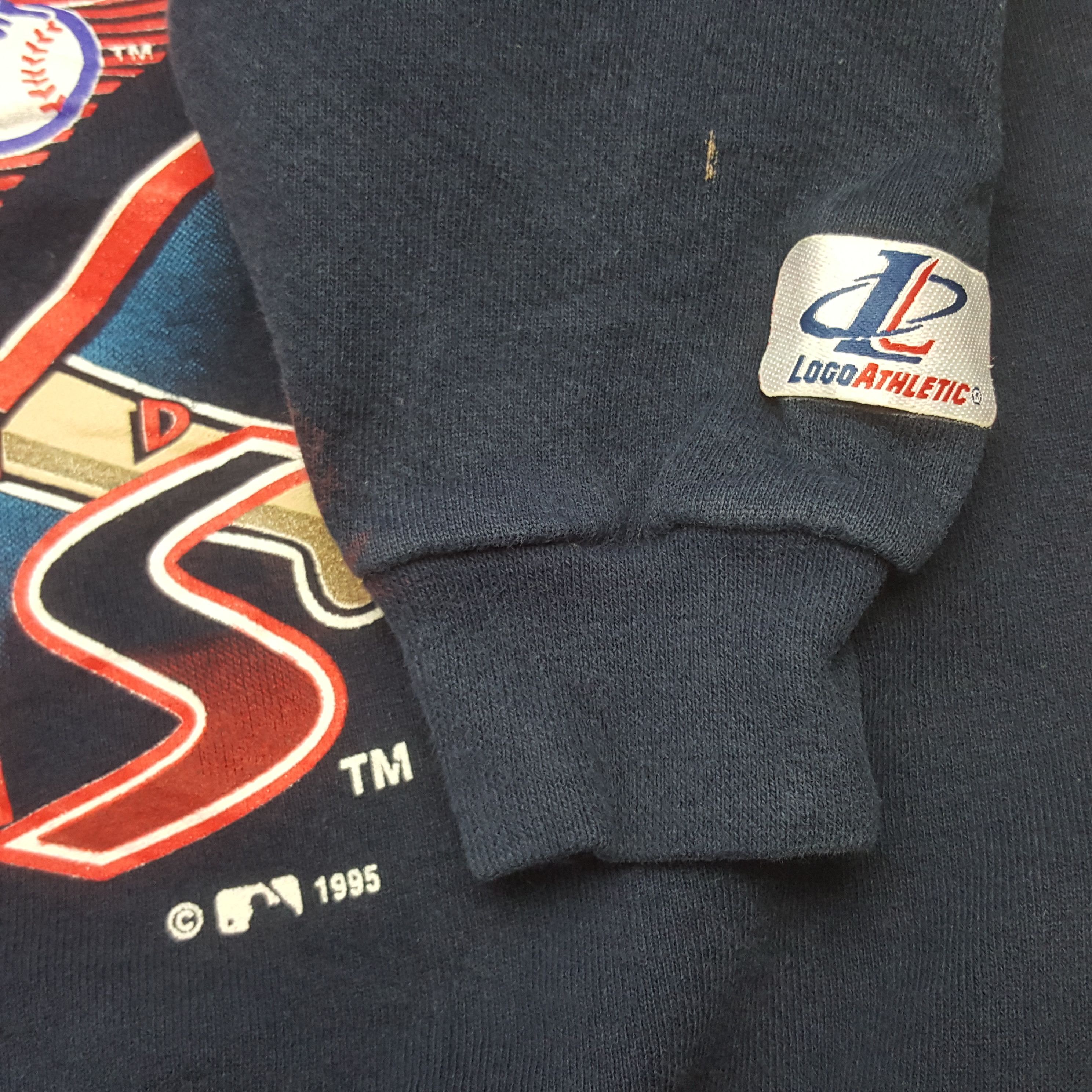Vintage American League Champions Cleveland Indians Sweatshirt Size US M / EU 48-50 / 2 - 8 Thumbnail