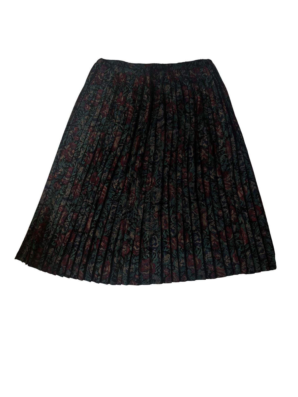 Other Floral pleated Skirt.ws1147 Size 38" / US 16 / IT 52 - 1 Thumbnail