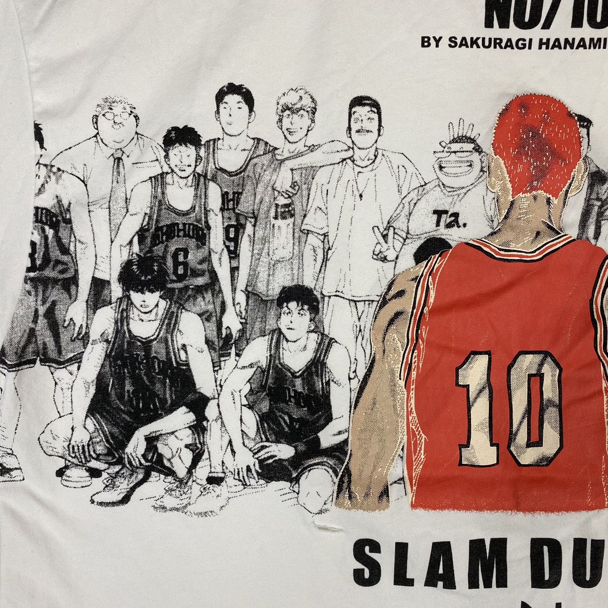 Anime × Vintage SLAM DUNK ANIME BY SAKURAGI HANAMICHI JUMP COMICS DELUXE Size US L / EU 52-54 / 3 - 4 Thumbnail