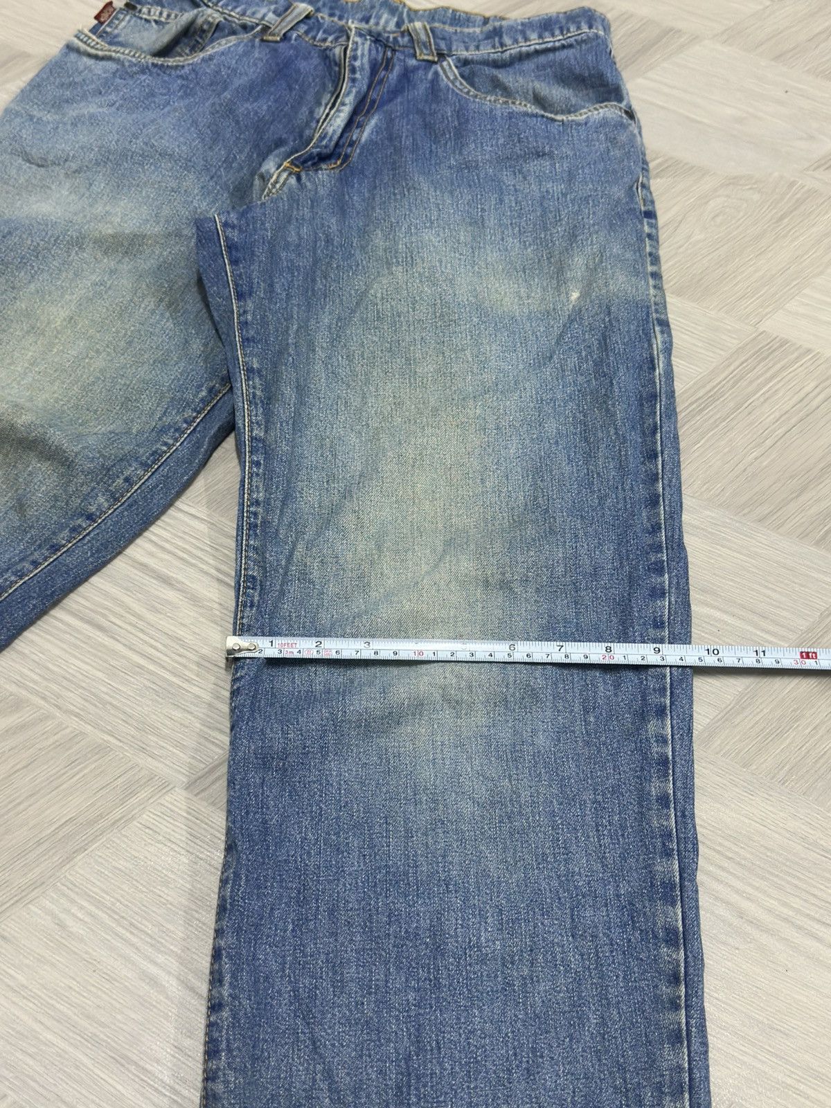 Stussy Vintage Stussy Workwear Denim Distressed Mud Wash Pant Size US 29 - 14 Thumbnail