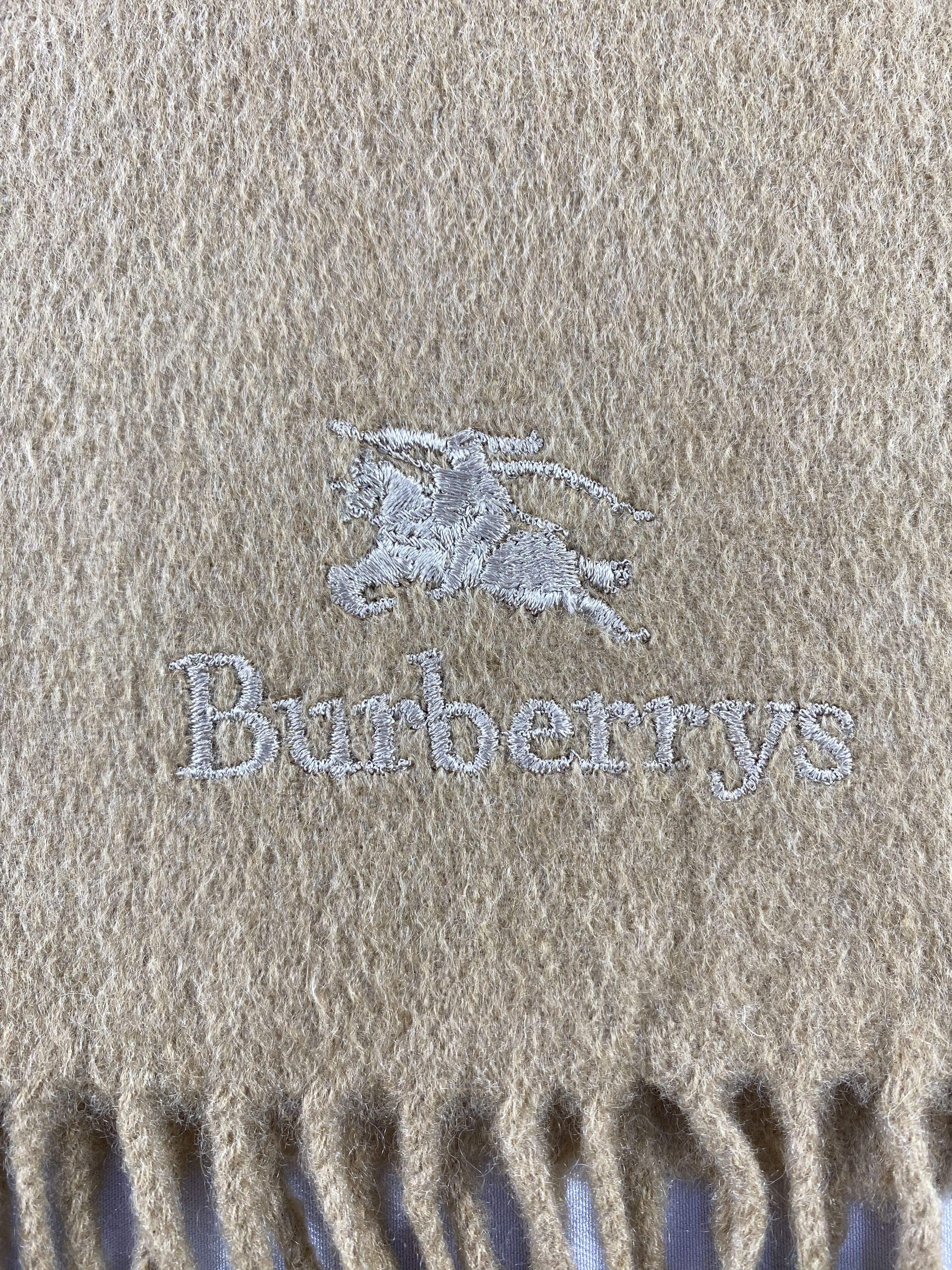 Burberry × Vintage Burberry Scarf / Muffler / Neckwear - WW1082 Size ONE SIZE - 2 Thumbnail
