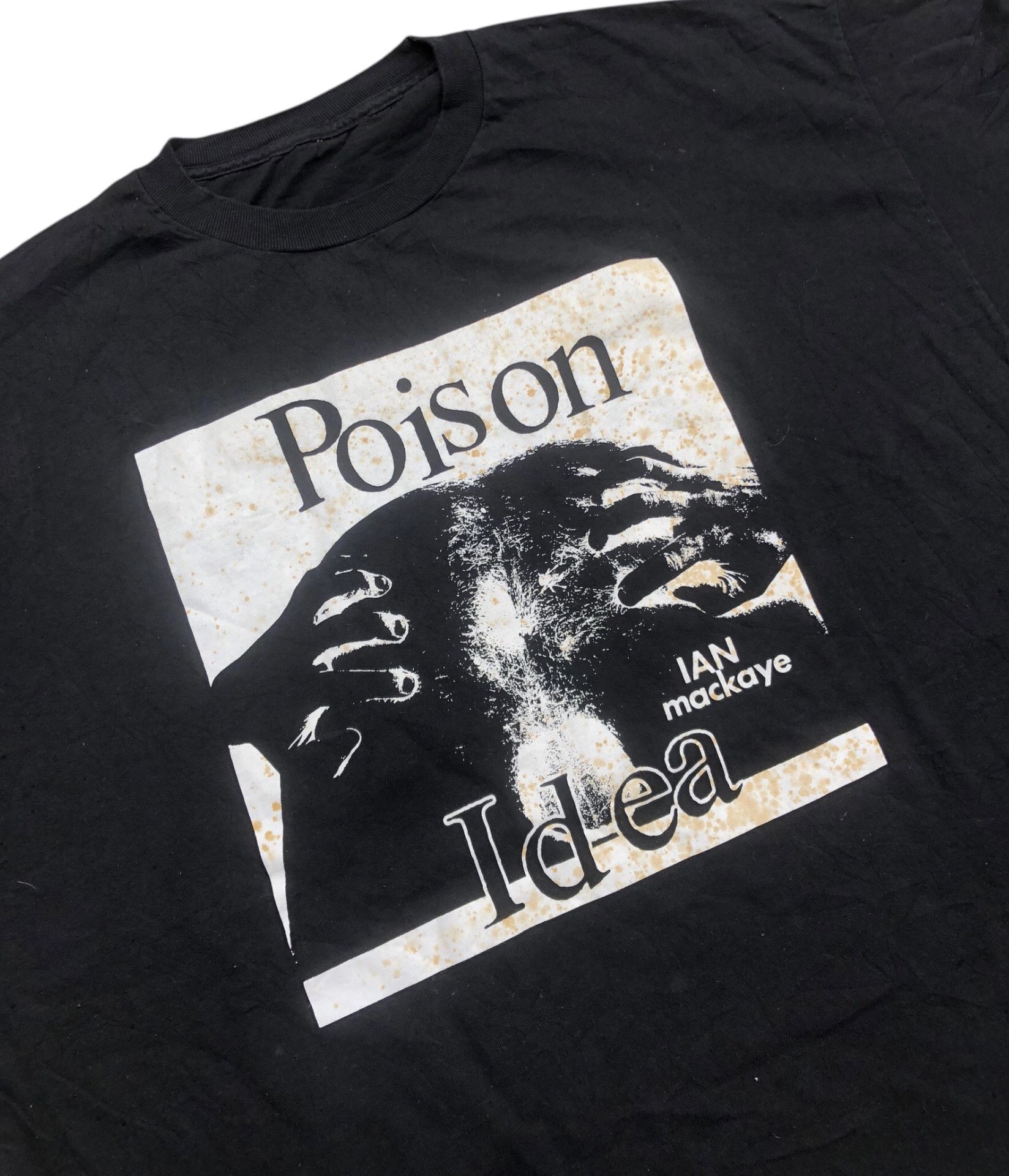 Band Tees 🔥Vintage POISON IDEA Punk Ian Mackaye Fugazi Band T-Shirt Size US XXL / EU 58 / 5 - 3 Thumbnail