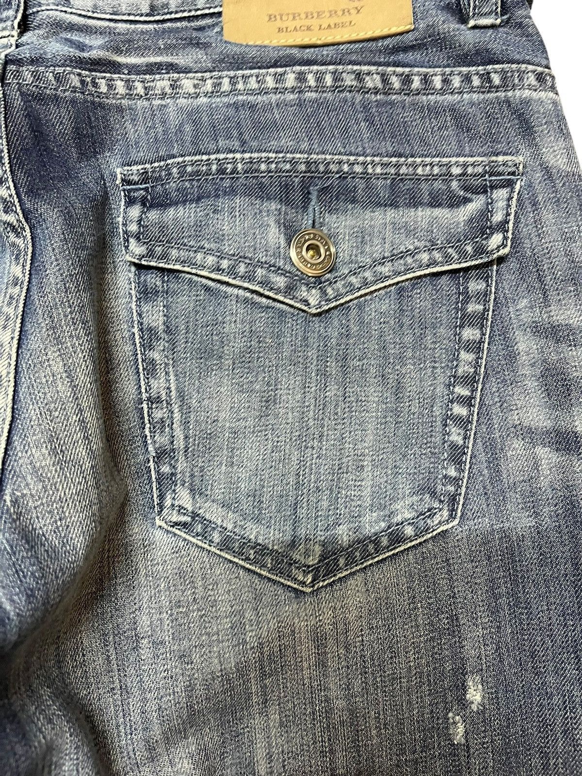 Burberry Vintage Burberry Black Label Flare Grunge Denim Size US 32 / EU 48 - 7 Thumbnail