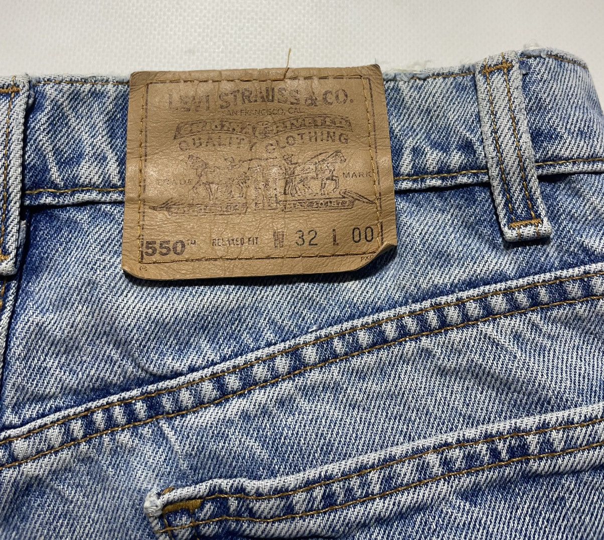 Levi's Vintage Levi’s 550 Relaxed Fit Jean Shorts Size US 32 / EU 48 - 17 Thumbnail