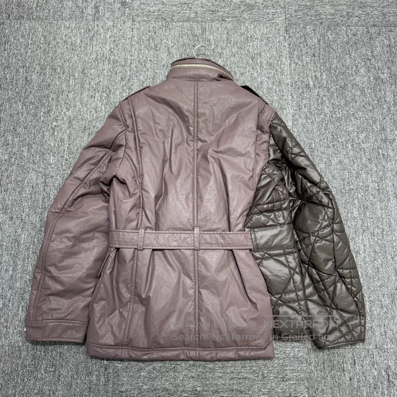 Dior dior patchwork coat with belt. Size US L / EU 52-54 / 3 - 3 Thumbnail