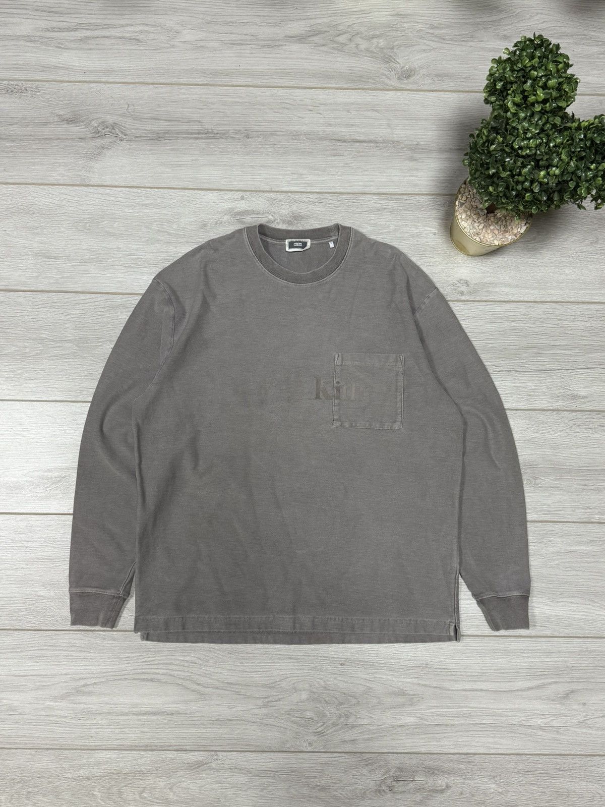 Kith Kith pocket shirt long sleeve spell out logo Size US M / EU 48-50 / 2 - 3 Thumbnail