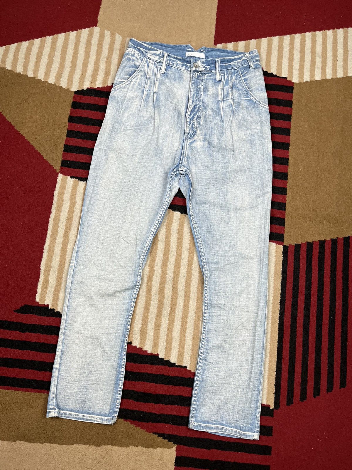 Ne-Net Jorts Pants Ne-net By Issey Miyake Indigo Dye Size US 28 / EU 44 - 2 Thumbnail
