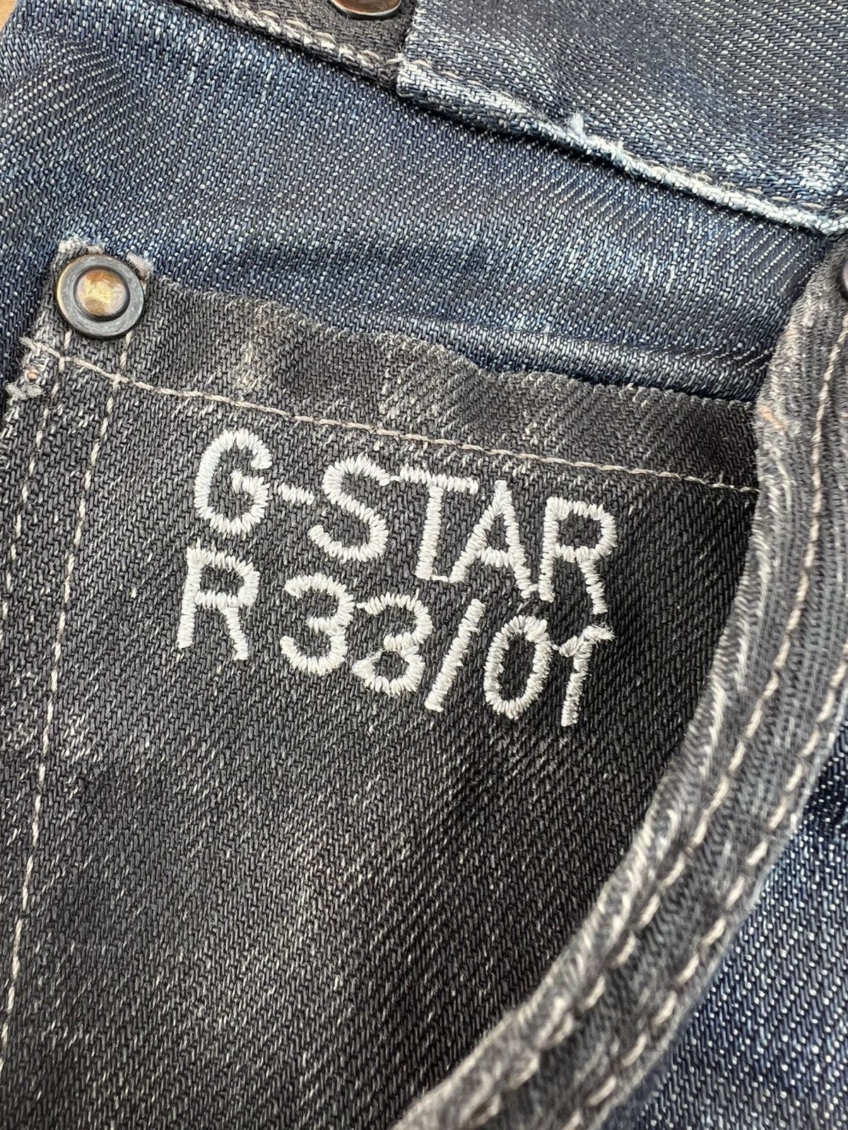 G-Star G Star Raw Denim Grunge Jeans Size US 38 / EU 54 - 4 Thumbnail