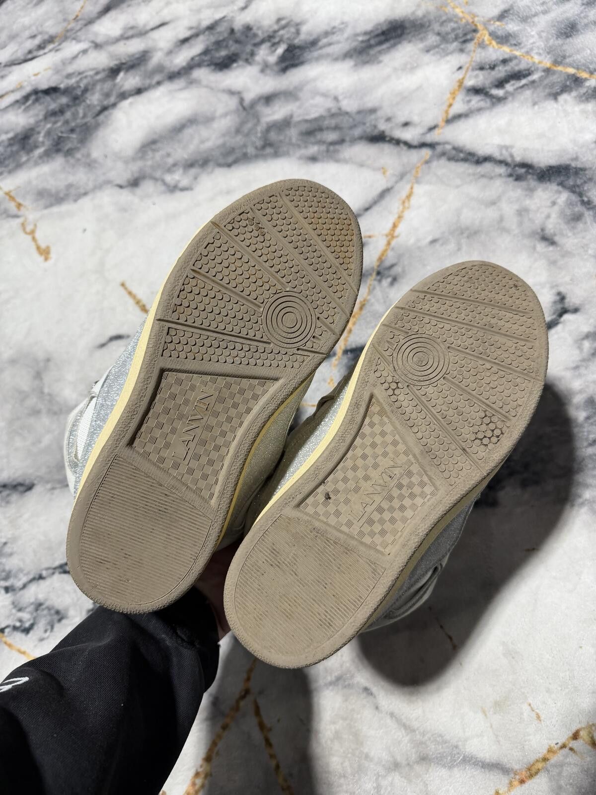 Lanvin Lanvin Curb White Glitter - Sz 12Us Size US 12 / EU 45 - 6 Thumbnail