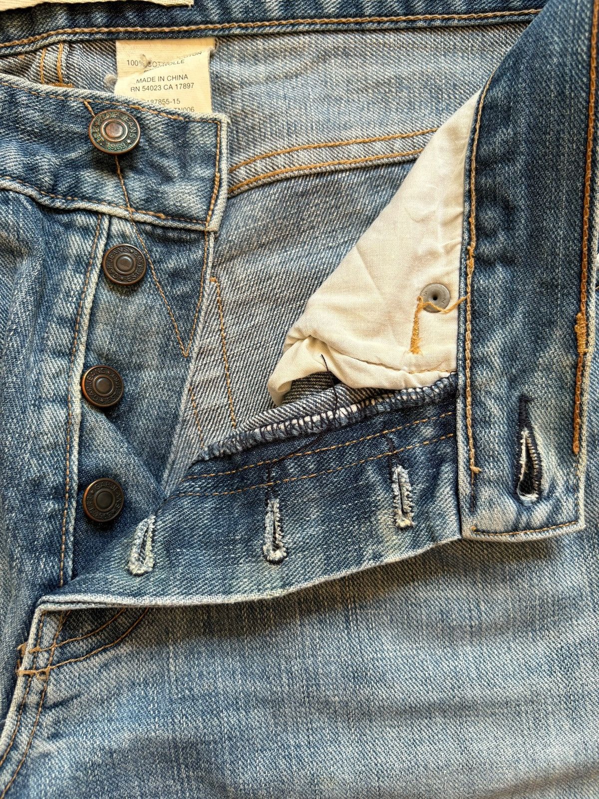 Gap Vintage Gap Faded Mud Wash Bootcut Jeans Size US 31 - 3 Thumbnail