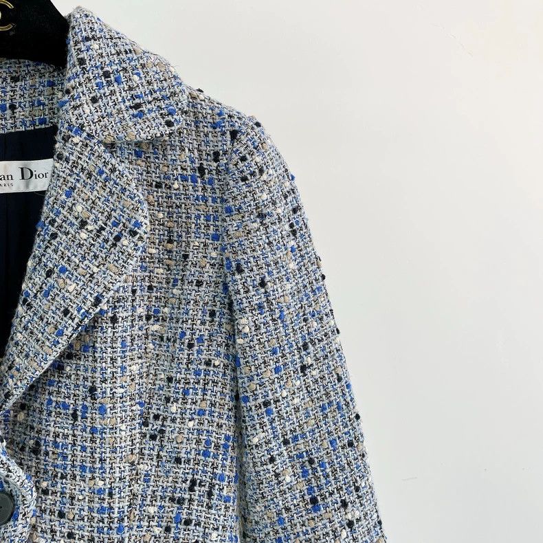 Dior Dior Tweed coat Size XS / US 0-2 / IT 36-38 - 3 Thumbnail