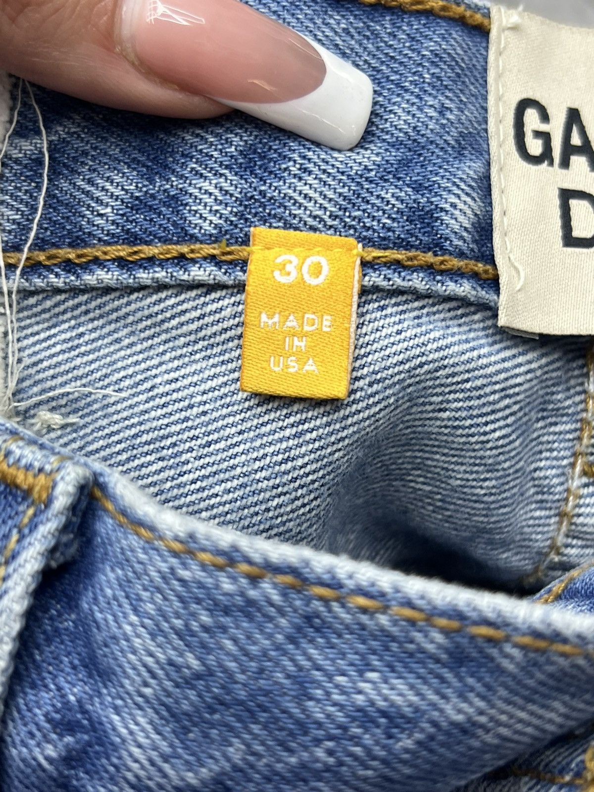 Gallery Dept. Gallery Dept. Repaired G-Patch Denim Jeans Size US 30 / EU 46 - 16 Thumbnail