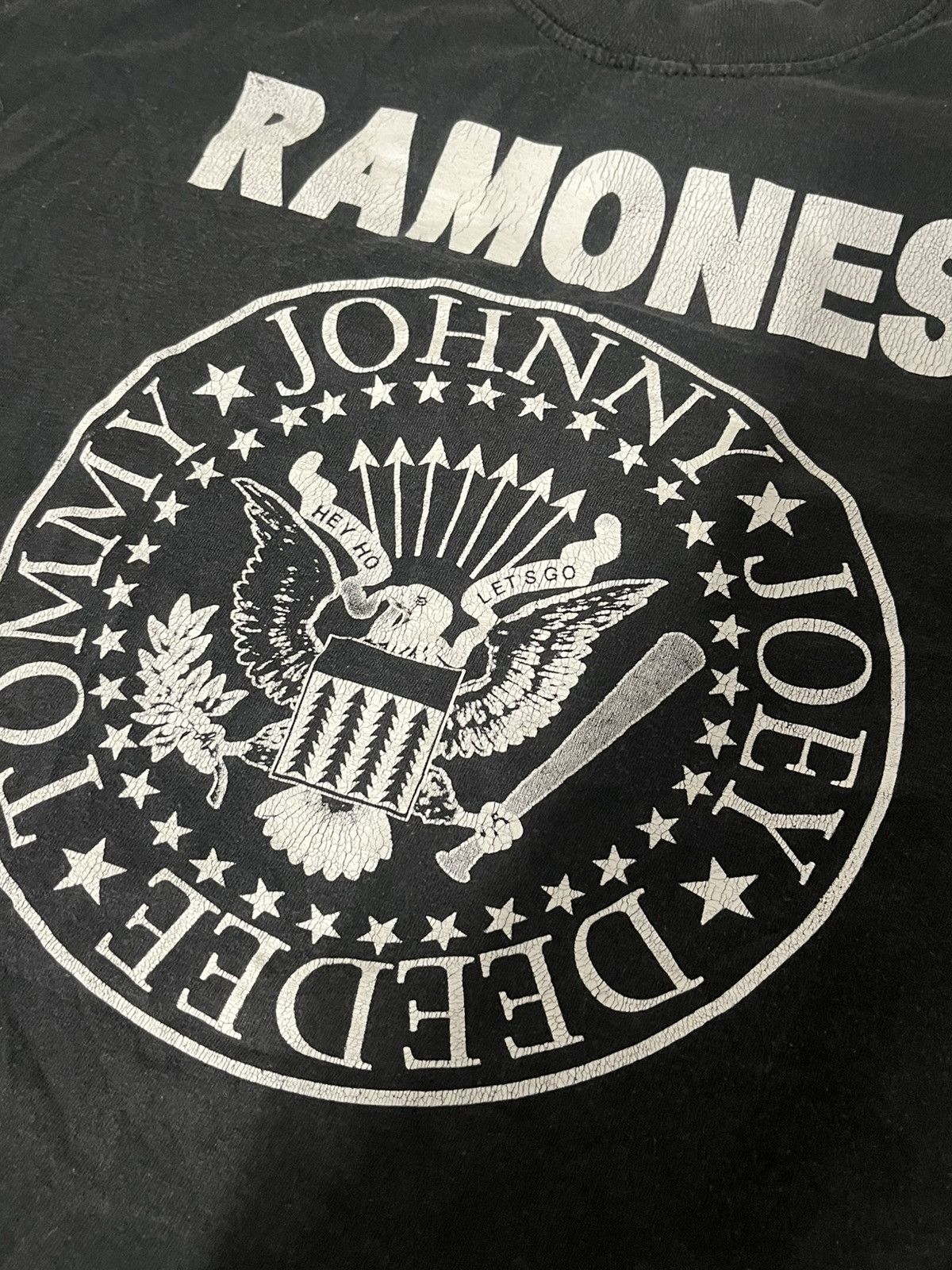 Fruit Of The Loom Ramones 2005 Vintage T-shirt Size US L / EU 52-54 / 3 - 3 Thumbnail