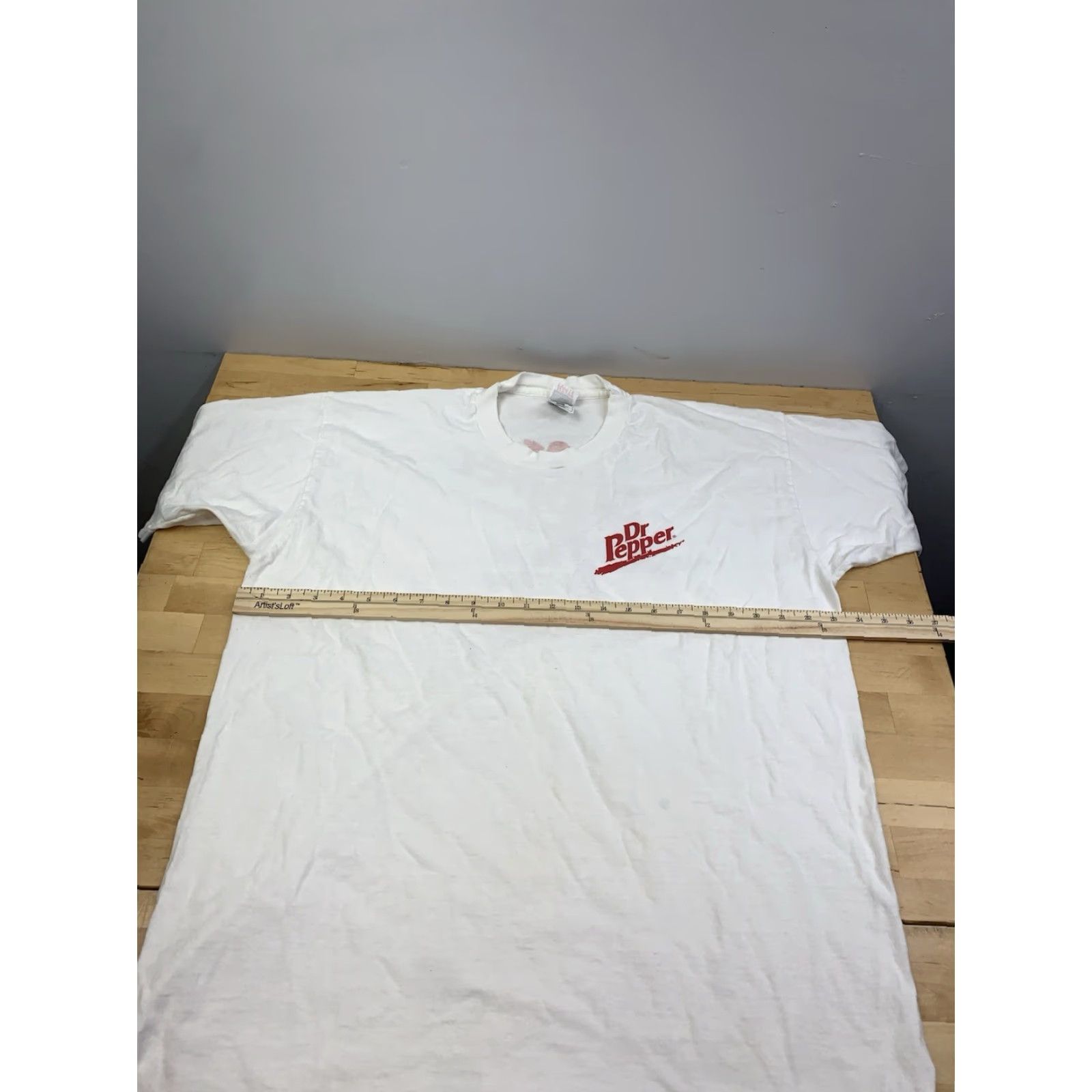 Fruit Of The Loom VINTAGE Dr. Pepper Promo Shirt Mens 2XL White This is the Taste! Y2K 11310 Shirt Mens 2XL White Dr. Pepper Promo Graphic Tee Fruit of the Loom Size US XXL / EU 58 / 5 - 5 Thumbnail
