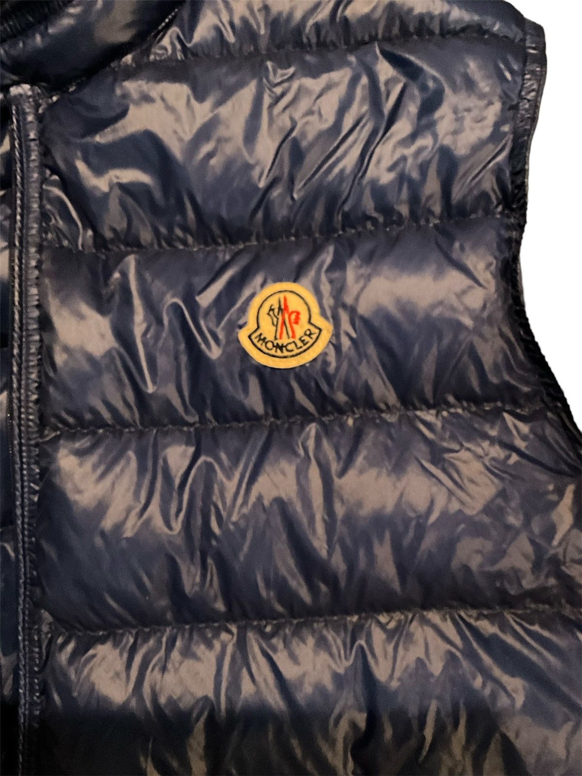 Moncler Moncler vest pre owned large blue Size US L / EU 52-54 / 3 - 2 Thumbnail