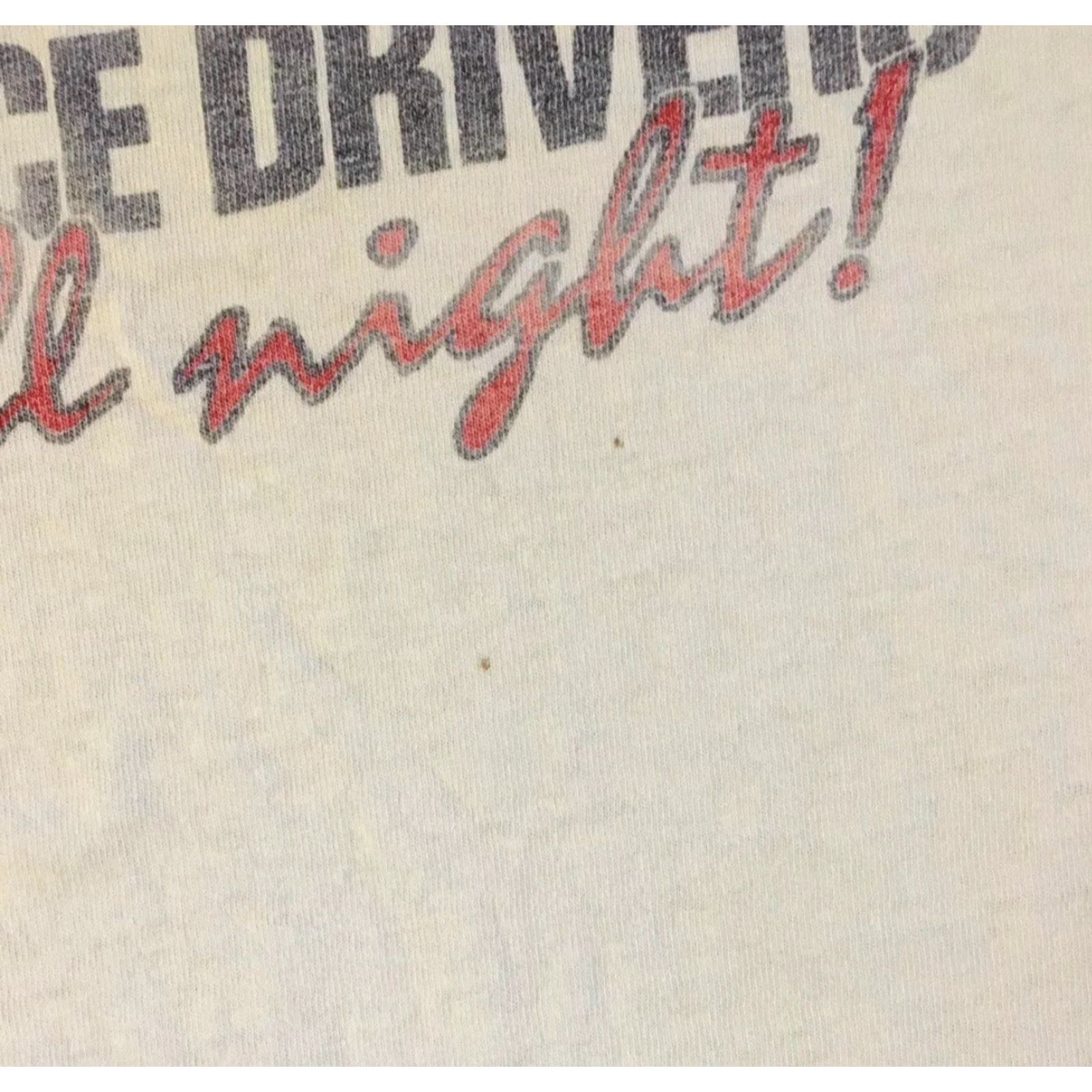 Vintage VINTAGE Road Atlanta Drivers Do It All Night Thrashed Faded Shirt XL White Nike Shirt? Size US XL / EU 56 / 4 - 6 Thumbnail
