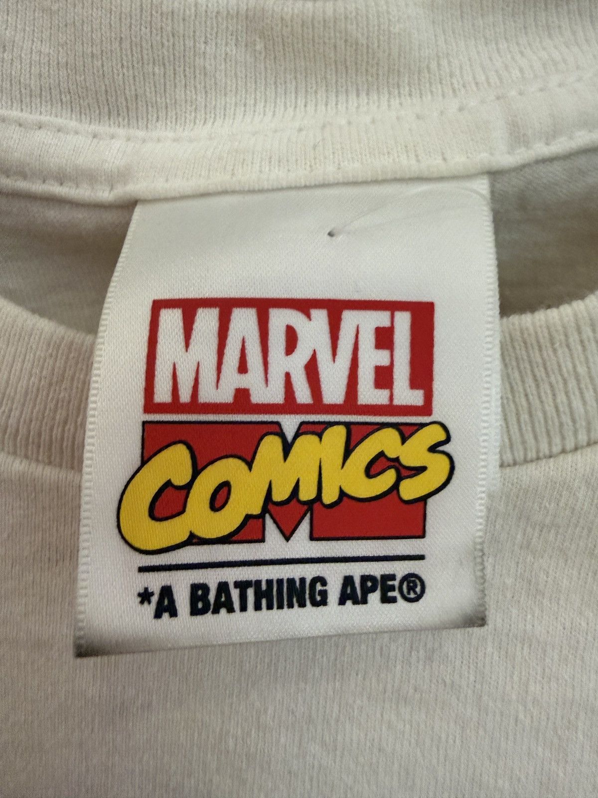 Bape × Marvel Comics Bape x Marvel Captain America Baby Milo Tee Size US L / EU 52-54 / 3 - 3 Thumbnail