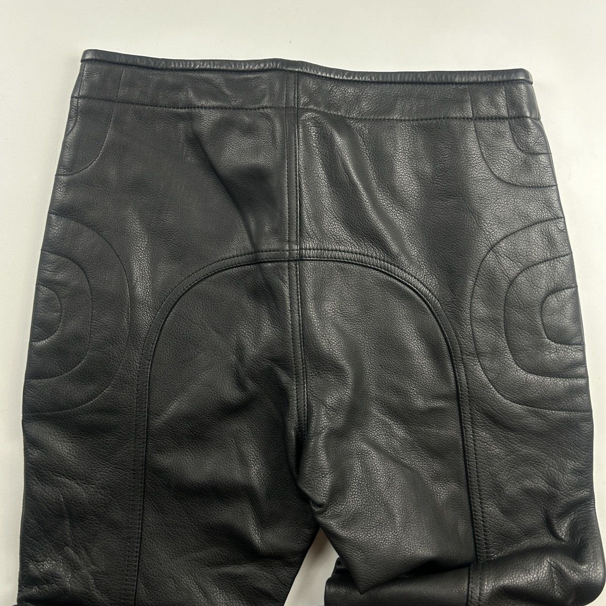 H&M × Moschino H&M x Moschino Leather Biker Pants Size US 30 / EU 46 - 10 Thumbnail