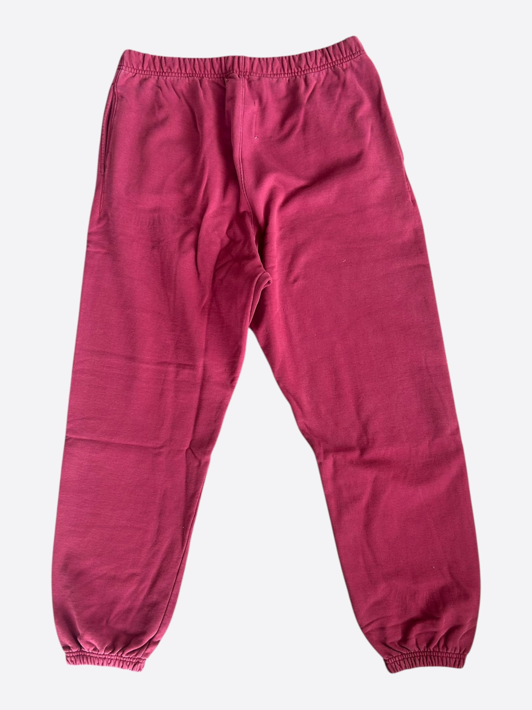 Gallery Dept. Gallery Dept Red & White Gym Logo Sweatpants Size US 30 / EU 46 - 2 Thumbnail