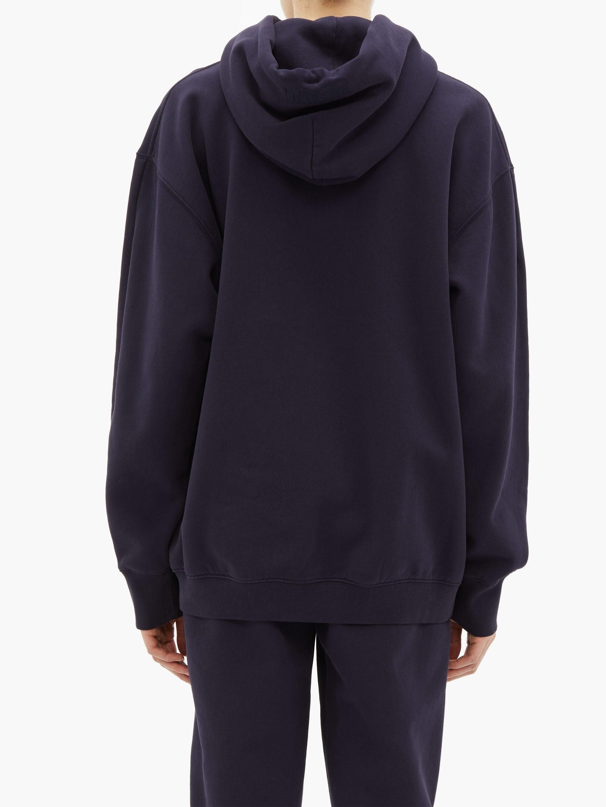 Vetements Black Interpol Oversized Hoodie Size US S / EU 44-46 / 1 - 4 Thumbnail