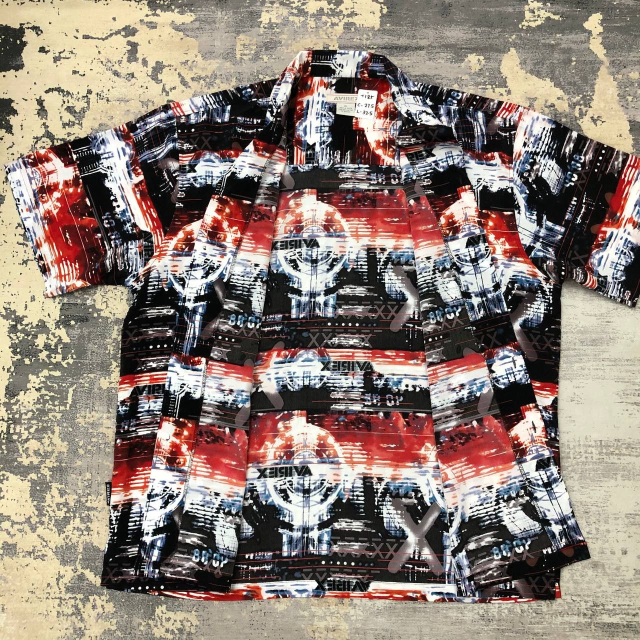 Avirex T185 AVIREX FULLPRINT BOWLING SHIRTS Size US XL / EU 56 / 4 - 4 Thumbnail