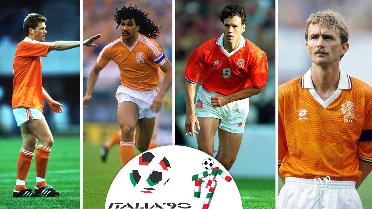 Lotto Sport FIFA Vtg Holland Netherland World Cup 1991 LS Jersey Soccer Size US M / EU 48-50 / 2 - 4 Thumbnail