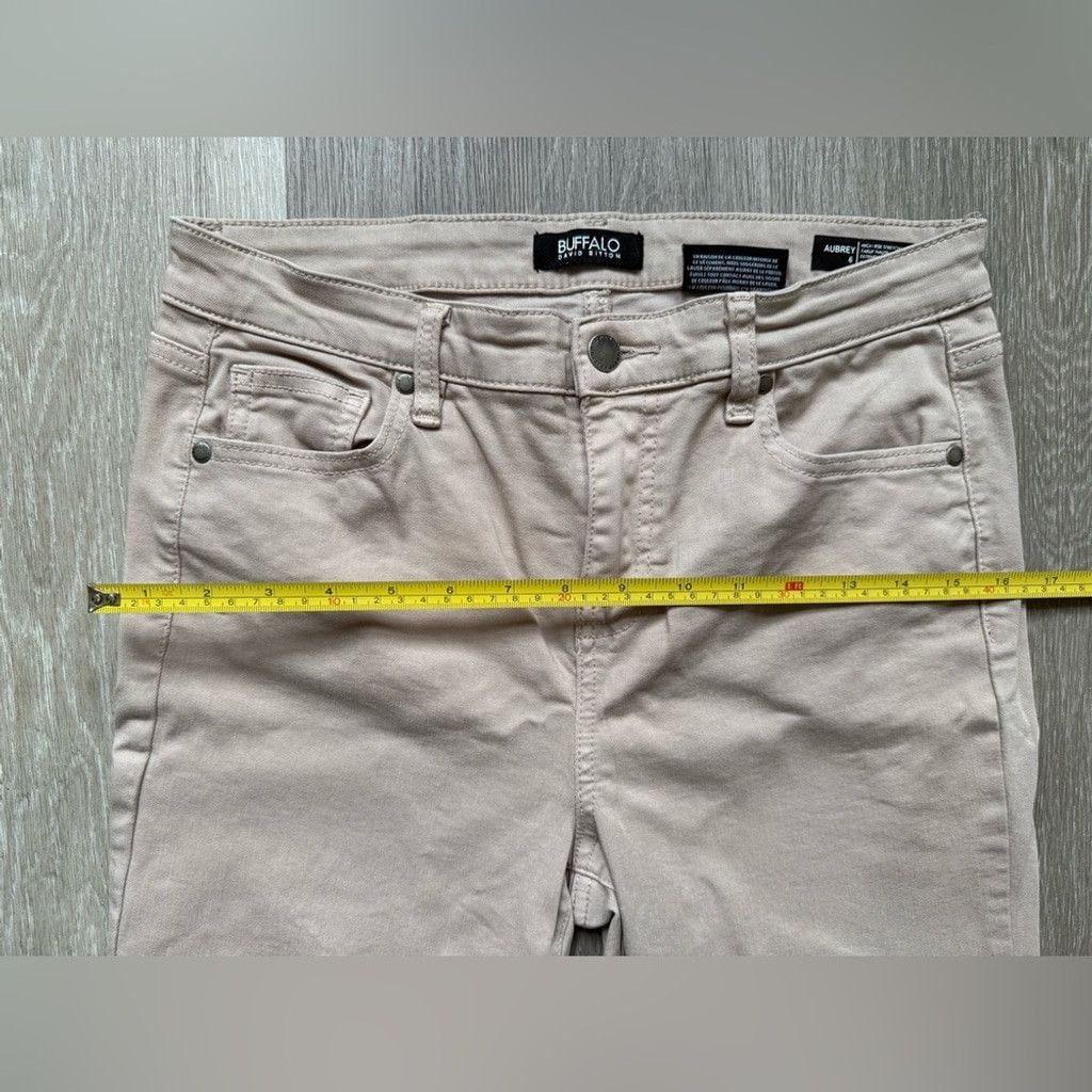 Buffalo David Bitton Buffalo David Bitton Women's Skinny Jeans in Beige Size 28" / US 6 / IT 42 - 7 Thumbnail