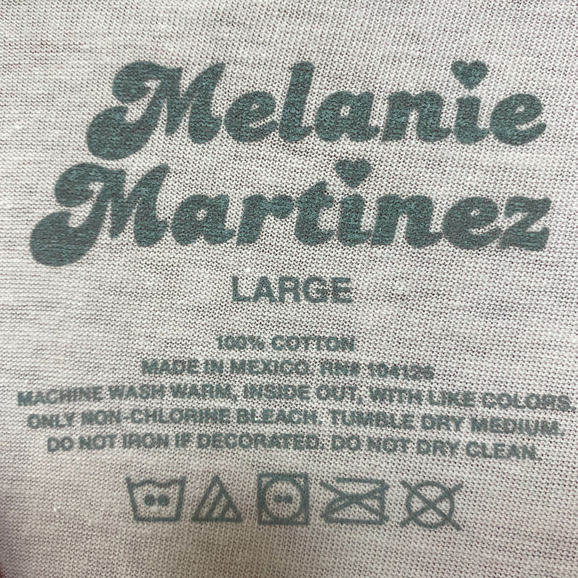 Band Tees Melanie Martinez Cry Baby Building Blocks Tshirt size large Size US L / EU 52-54 / 3 - 4 Thumbnail